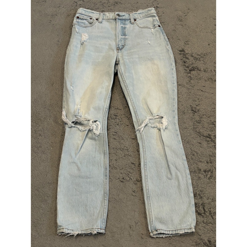Abercrombie & Fitch Jeans Womens 25/0S The Skinny High Rise Light Wash Blue